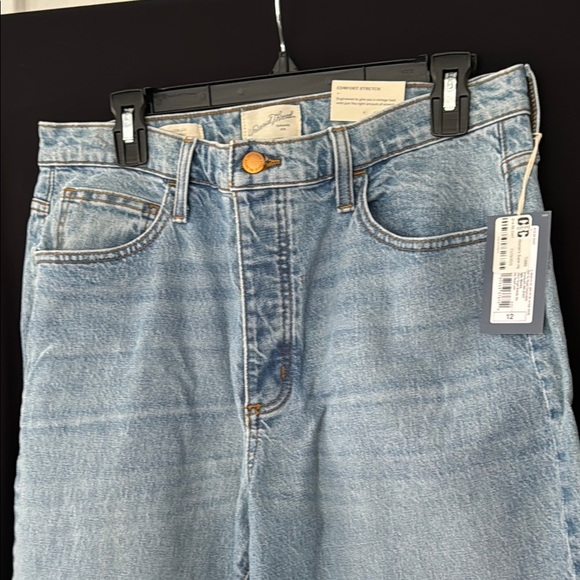 NWT Universal Threads Comfort Stretch Light Blue Balloon Denim Jeans, size 12 - Picture 4 of 12